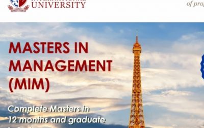European International University Master in Management (MIM) 2020