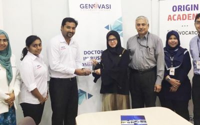 Visitation from Genovasi University for approval of new courses