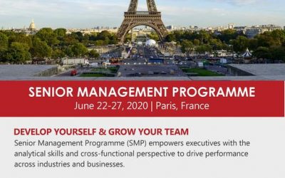 Senior Management Programme to Paris